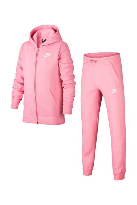 trainingspak nike roze|roze trainingspak dames.